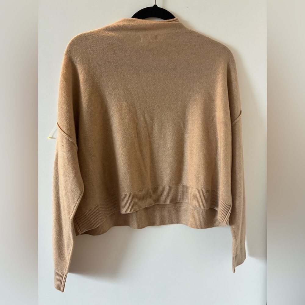 Anthropologie Cashmere Camel Sweater - Picture 6 of 6